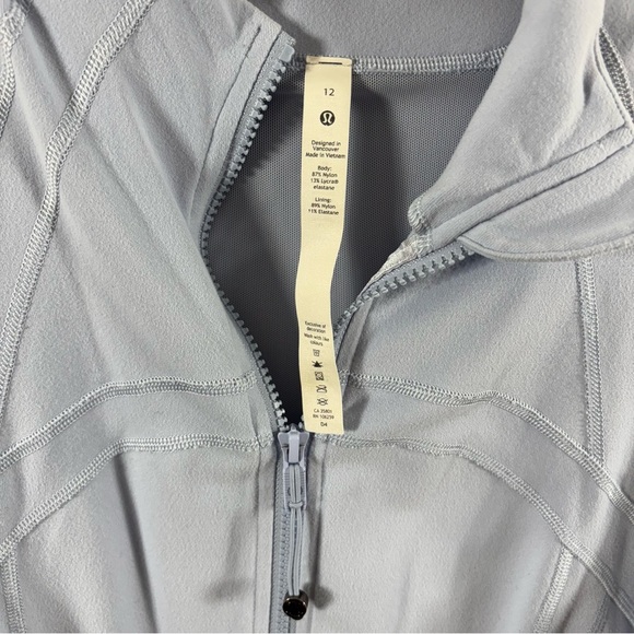 Lululemon Athletica Light Blue Define Jacket 12 - Picture 2 of 5